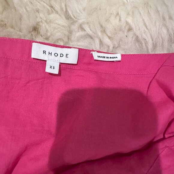 Rhode Hot Pink Casey Mini Dress Size XS- worn once - Picture 8 of 8
